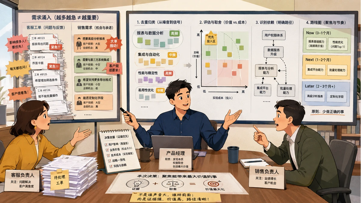 客服销售都在催功能，AI能帮产品经理排出真正的优先级吗？ - 技能提升网