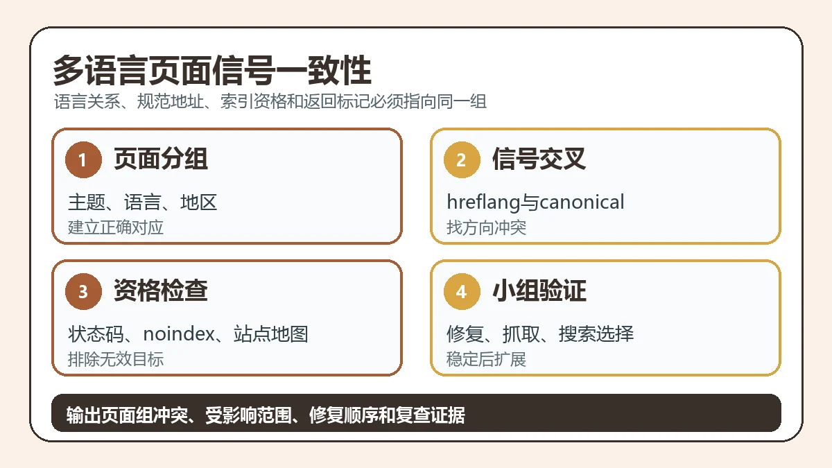 多语言页面信号一致性